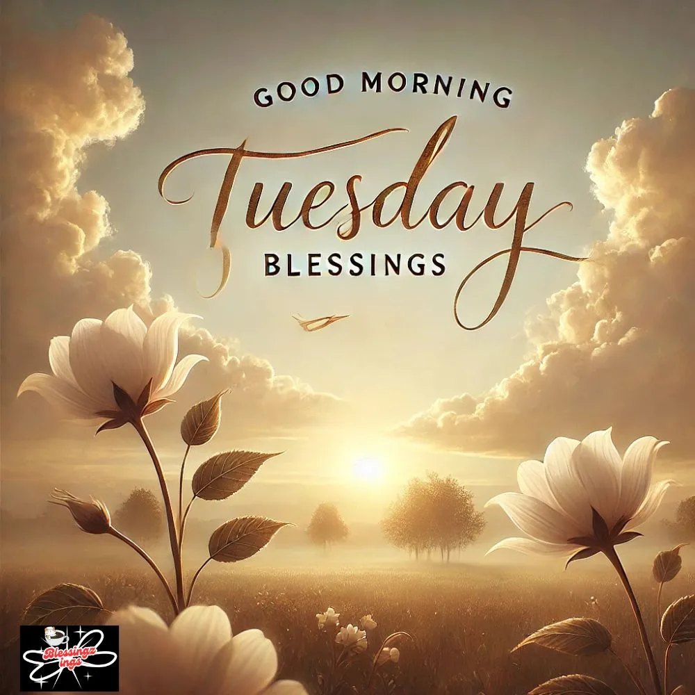 Good Morning Tuesday Blessings