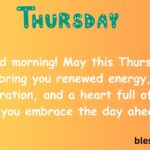 Thursday Blessings