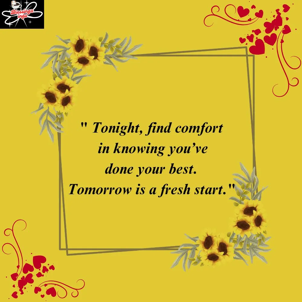 Tomorrow Is A Fresh Start