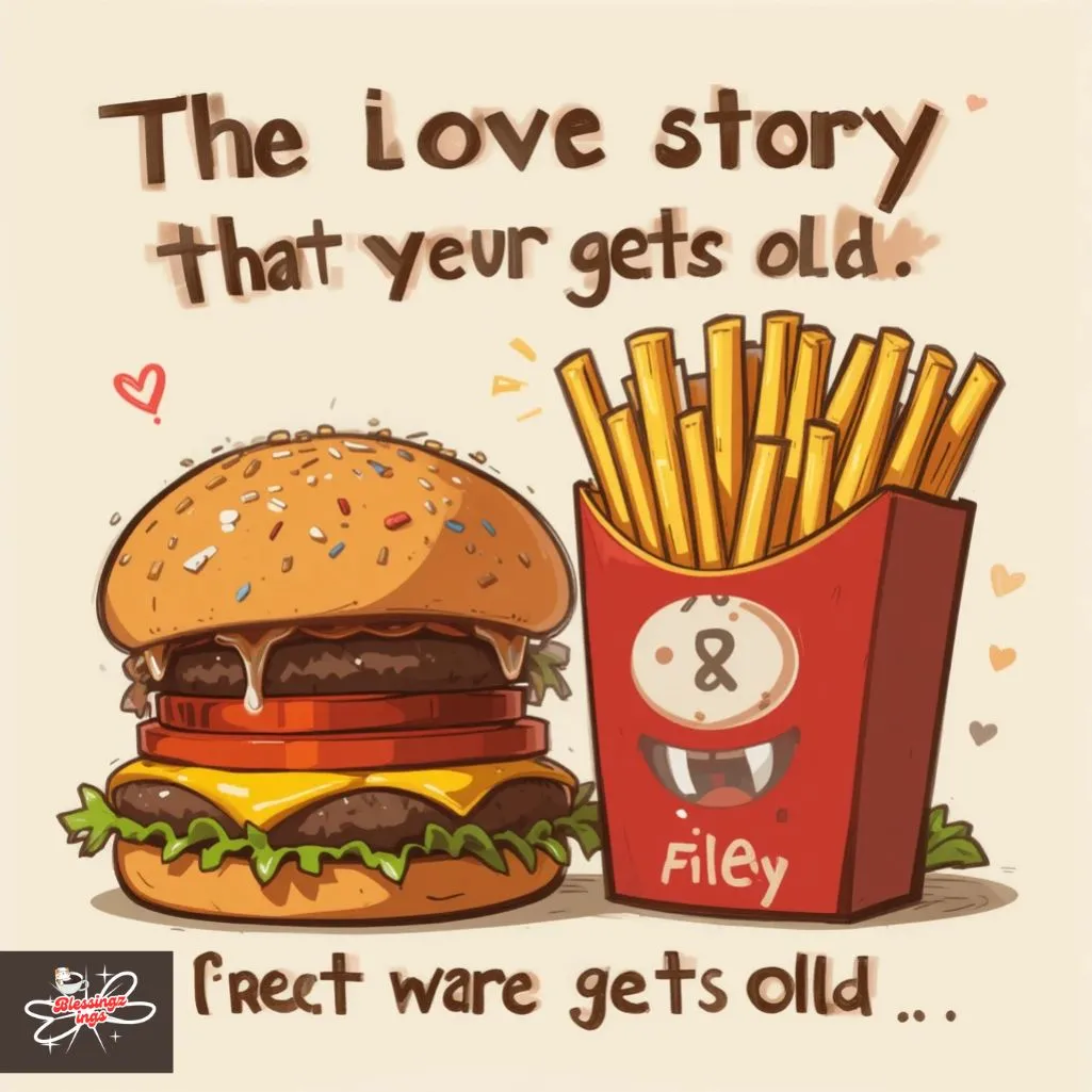 Burgers And Fries The Love Story