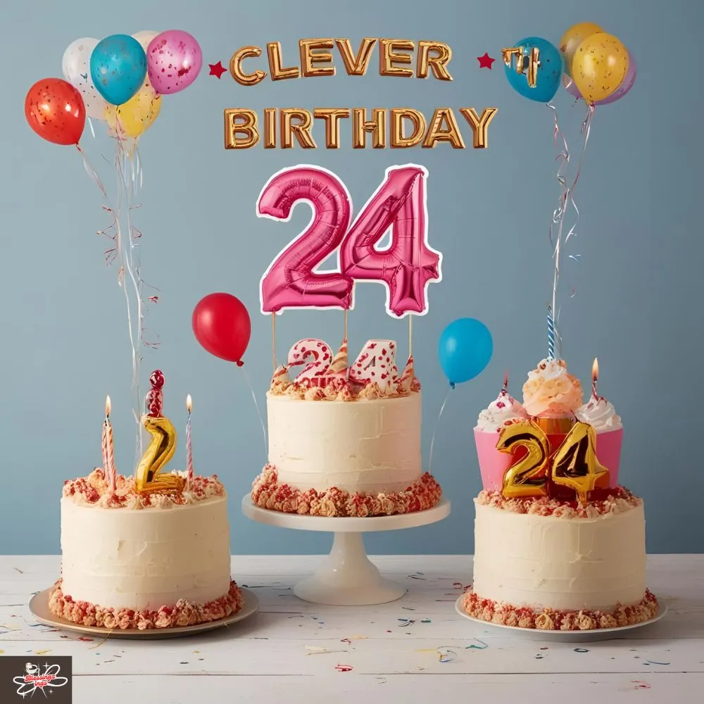 Clever 24th Birthday Captions