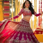 Lehenga Captions