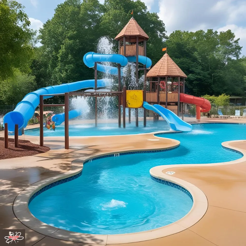 Pool Water Park Captions