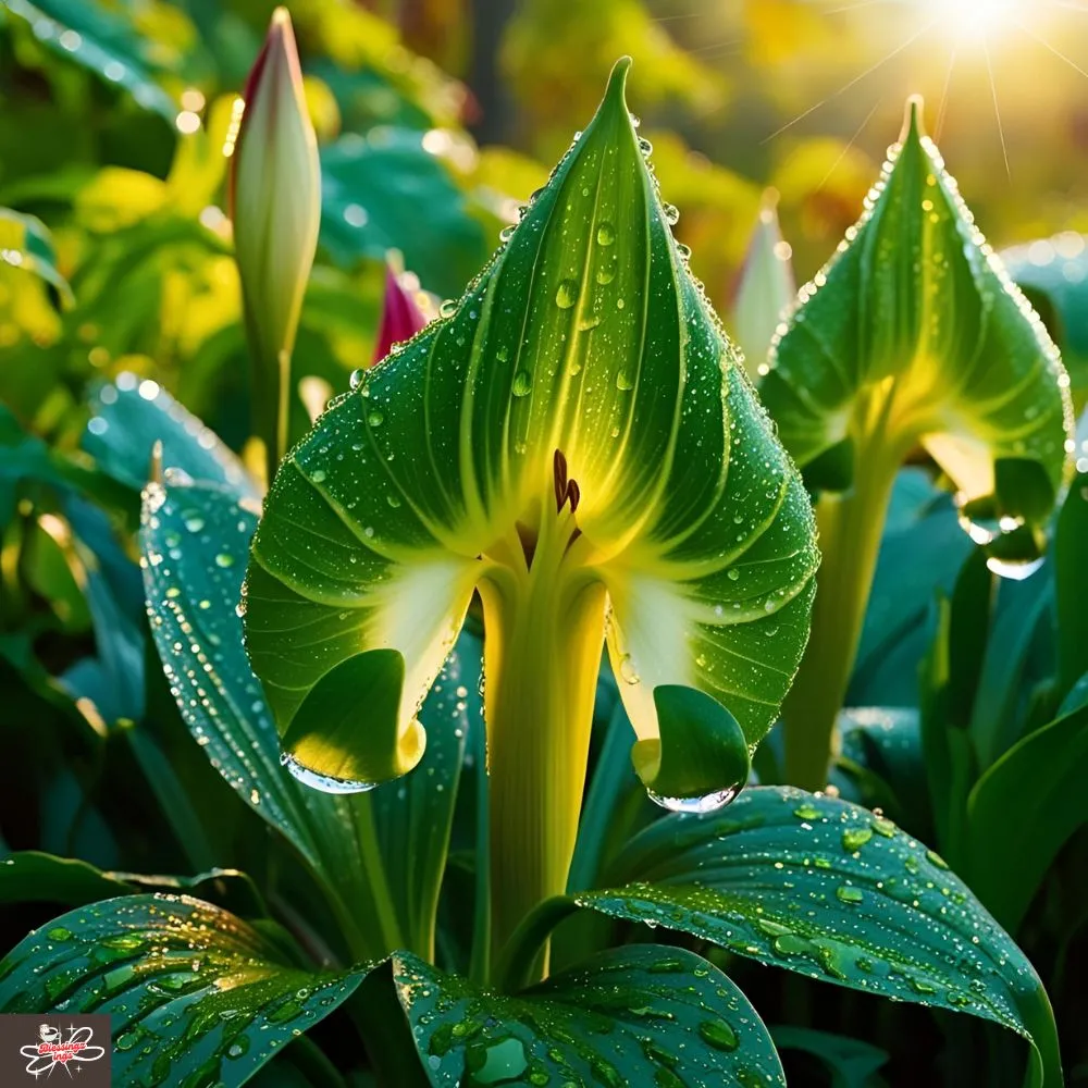 Amaryllis Leaves Flower Captions