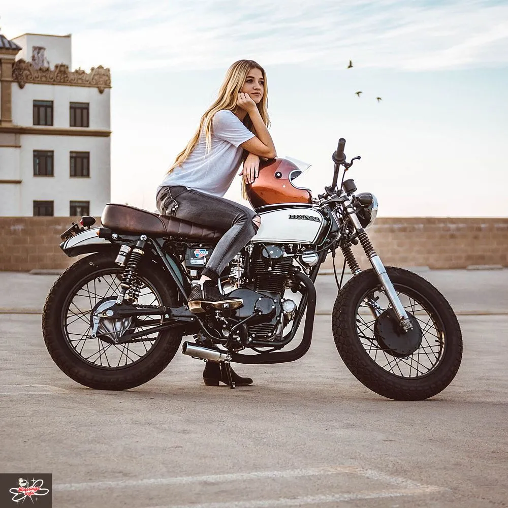 Girl Motorcycle Captions