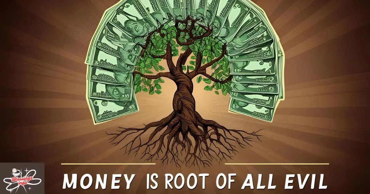 Money Is The Root Of All Evil