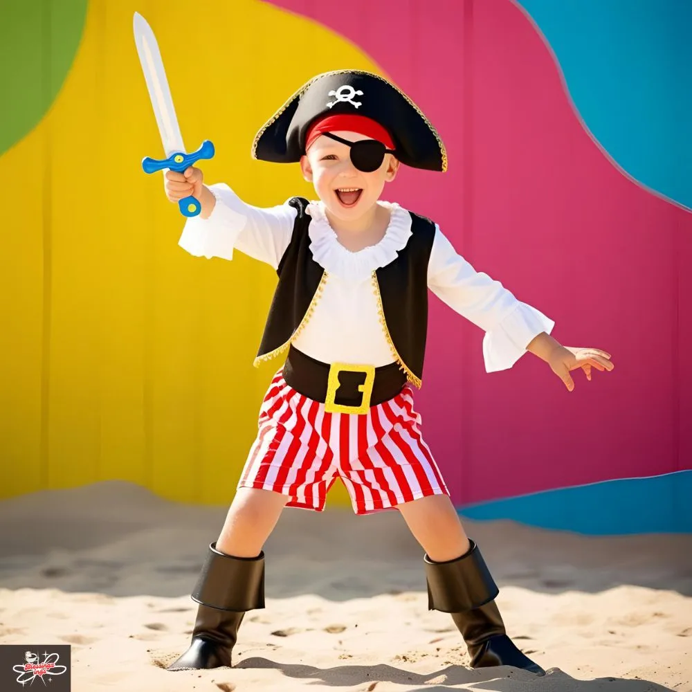 Short Pirate Costume Captions